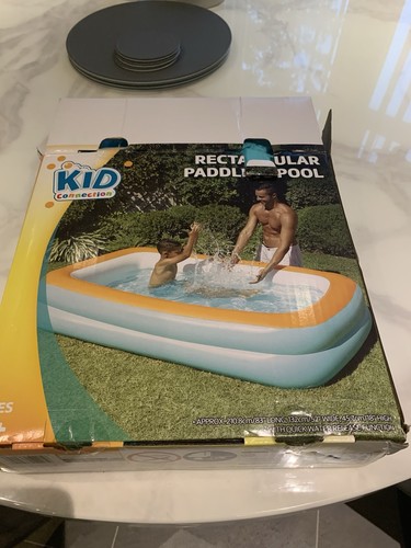 Rectangular paddling pool - paddling,