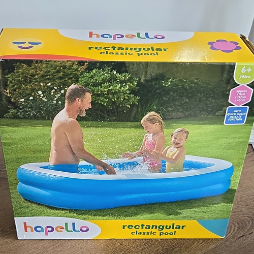 Hapello rectangular inflatable - rectangular,