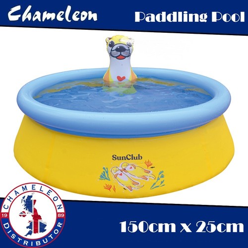 Paddling pool children - paddling,
