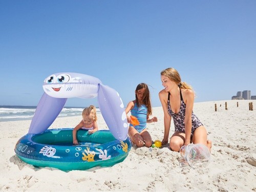 Kids paddling pool swimming - kids,