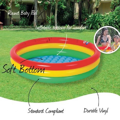 Paddling pool soft base sun - soft,