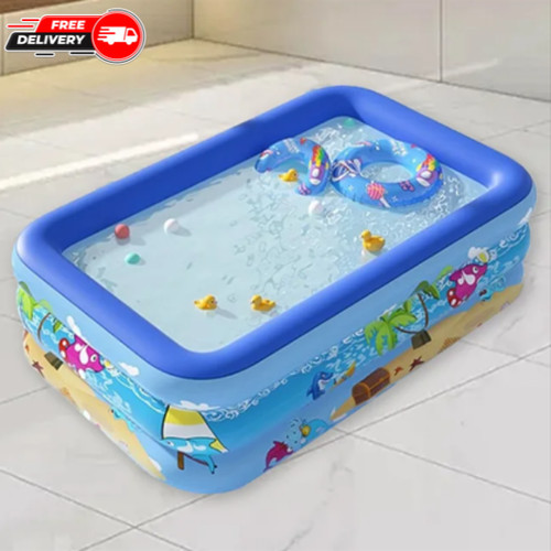Family swimming pool garden - family,