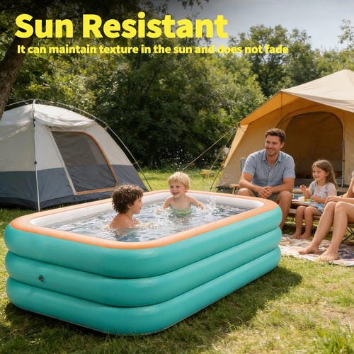 Inflatable swimming pool - inflatable,