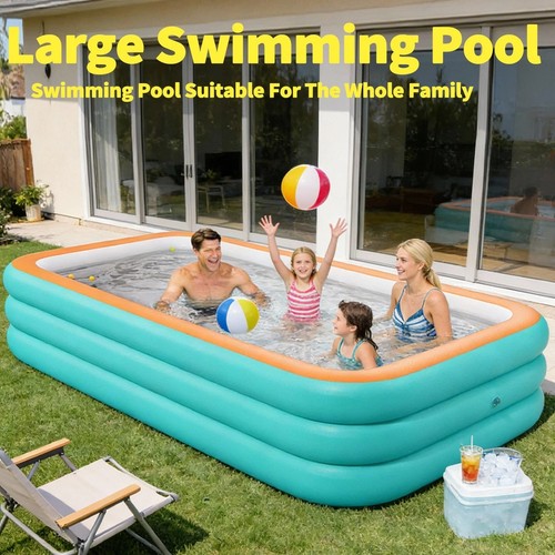 Family swimming pool - family,
