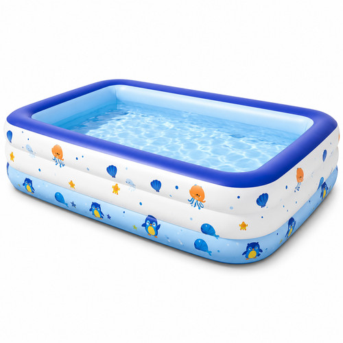 Large inflatable kids swimming - large,